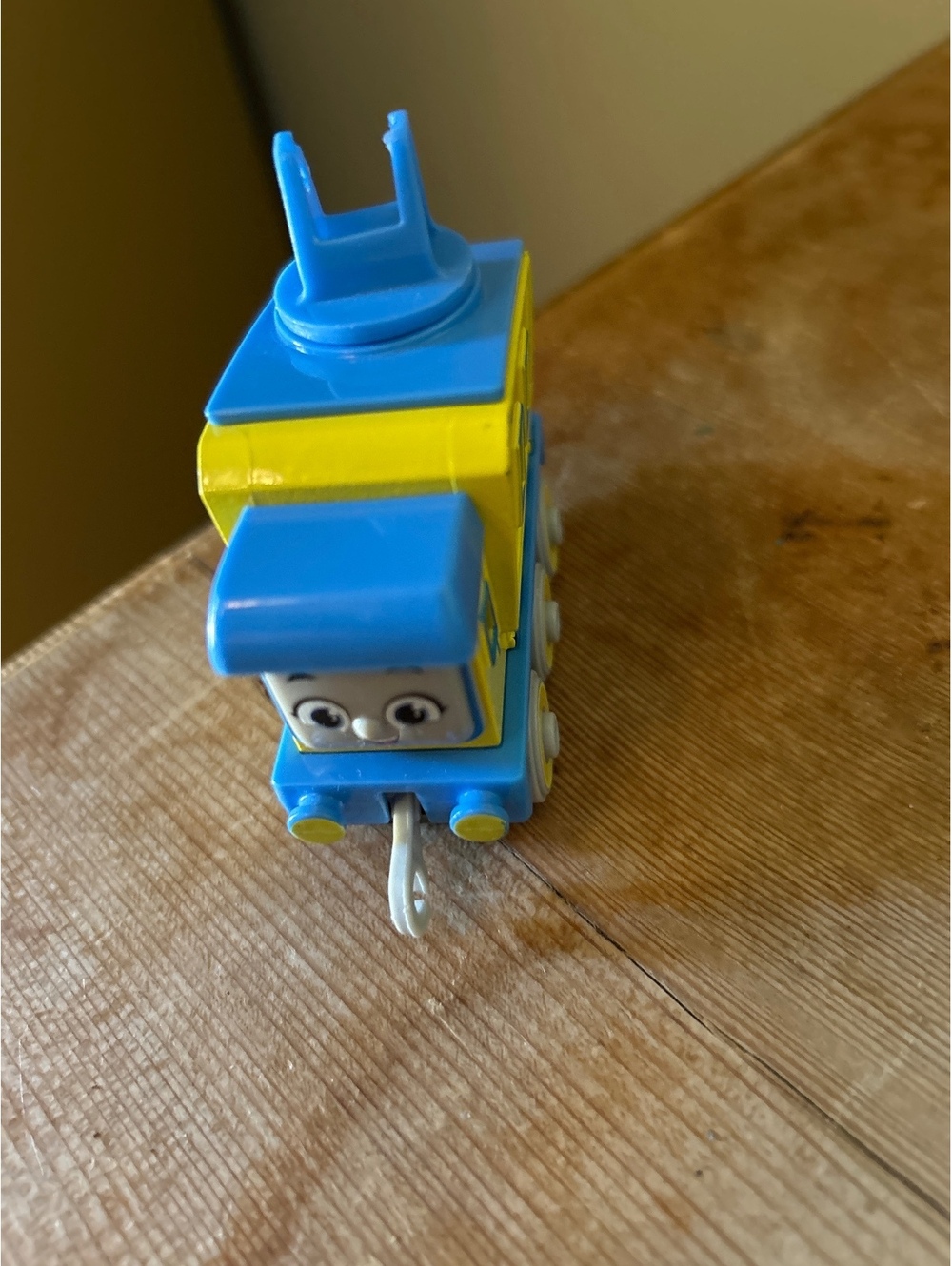 Tomy Carly Yellow and Blue Train Engine Toy
